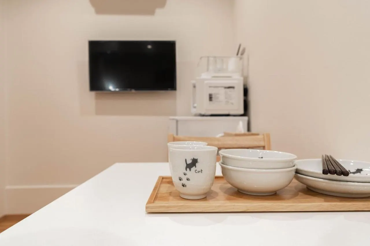 Apartmán 大阪道顿堀 铁甲猫の家